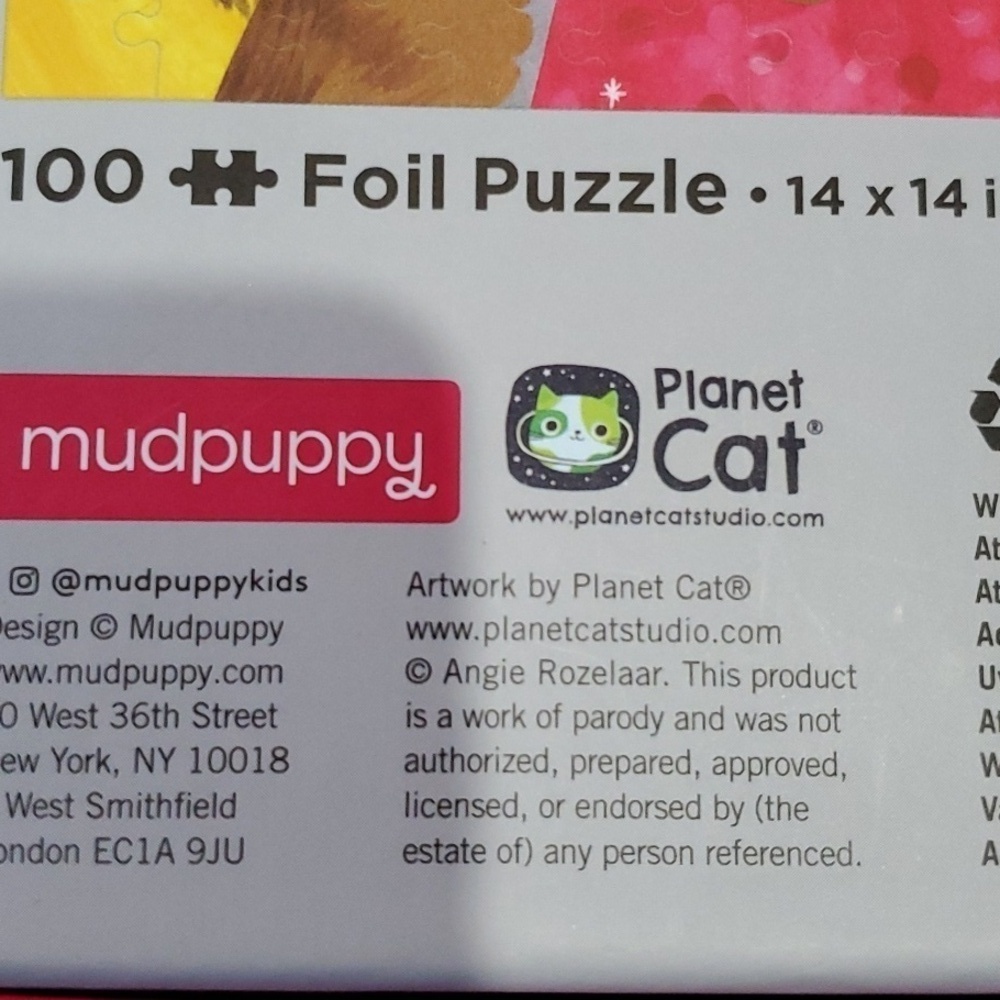 Mudpuppy Tina Turner music Cats 100 piece puzzle 14 X 14 complete - Picture 4 of 7